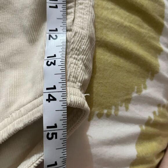 American eagle offline by aerie cream corduroy oversized button down size small - Picture 4 of 4